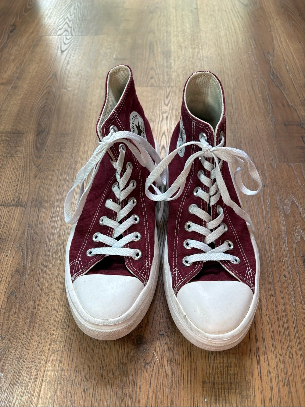 Converse Chuck Taylor Women’s All Star Move Platform High 'Dark Beetroot' - Picture 3 of 10